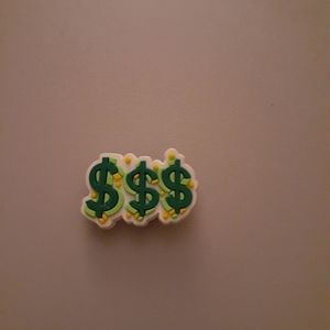 Money Sign Shoe Charm